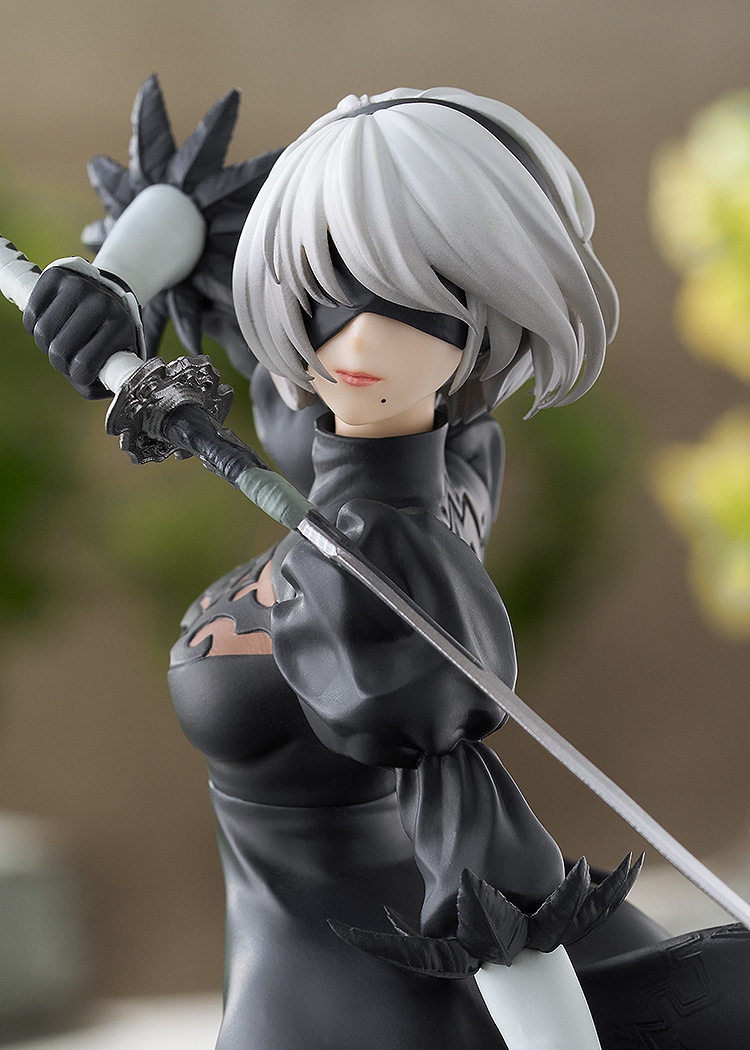 popup parade ニーア 2B 9S フィギュア NieR ヨルハ ひらめくスカートから覗く太もも…！『ニーア オートマタ』より