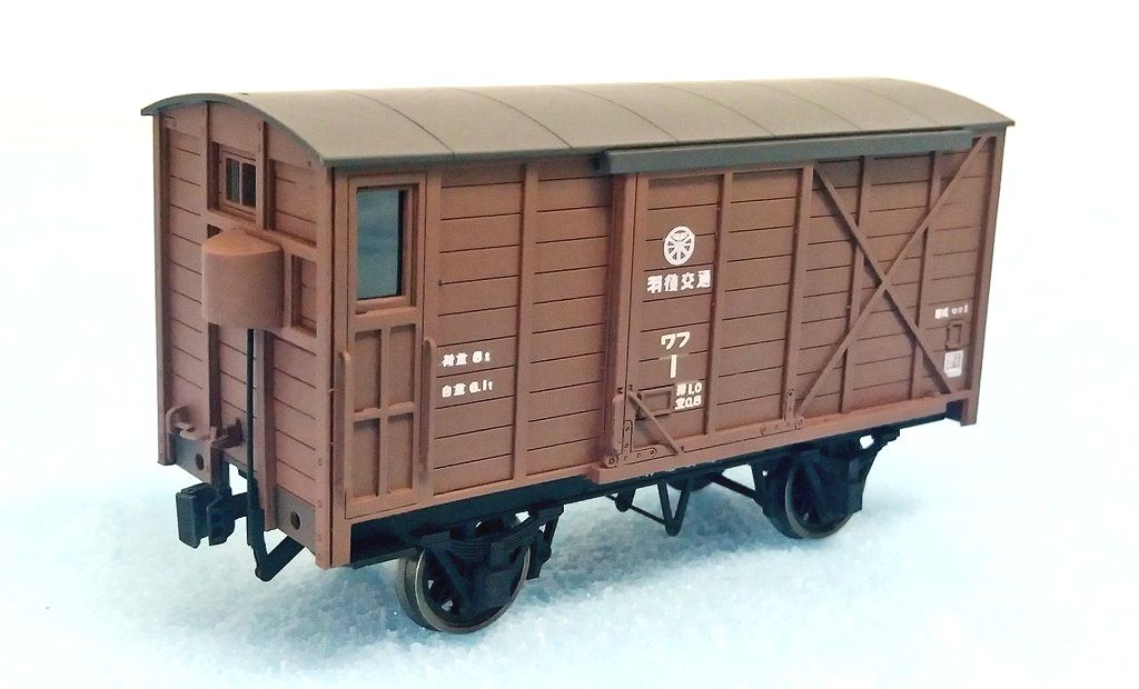 頸城鉄道ハ5客車 組み立てキット HOナロー1/87 9mm