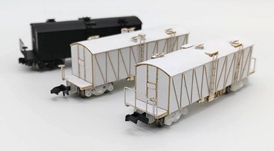 N) 1-127 ホキ7300 （ホキ4000） ペーパーキット | 甲府モデル