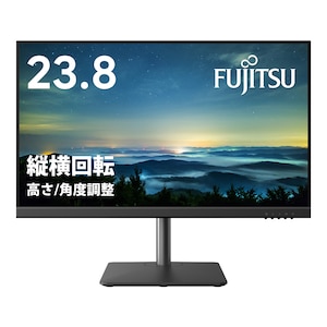 �x�m�ʁbFUJITSU�b�t���f�B�X�v���C(23.8�^/IPS/FullHD 1920�~1080/75Hz/4ms/HDMI/D-Sub/VESA/5�N�ۏ�)(�u���b�N)�bVTF24021BT