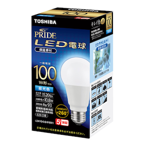 ���ŁbLED�d�� ��ʓd���` 100W�`����/1520lm�i�����F�����j�y1�z�bLDA11D-D-G/S100V1