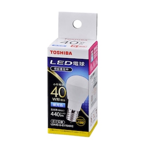 ���ŁbLED�d�� ���`�d���` 40W�`����/440lm�i�����F�����j�y1�z�bLDA4D-G-E17S40V2