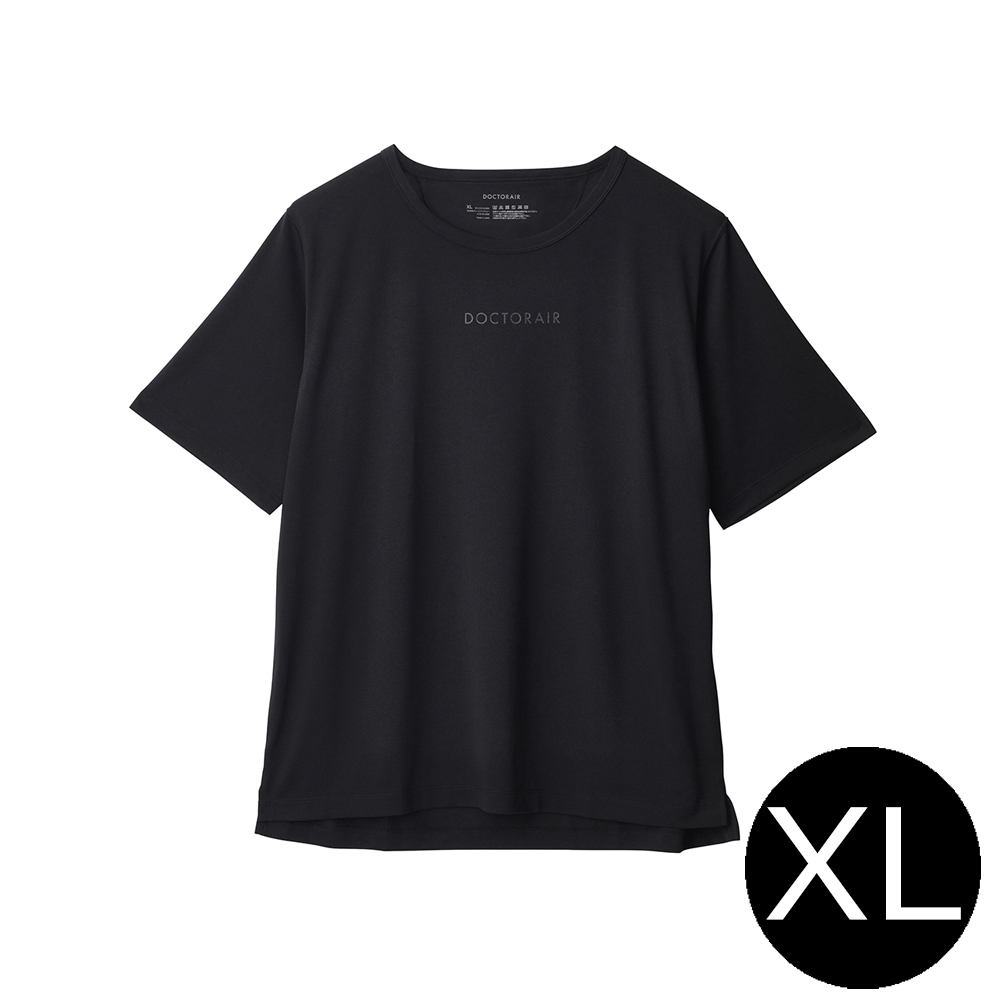 リカバリーTシャツ【Lサイズ】(ブラック) | ドクターエア | ARW