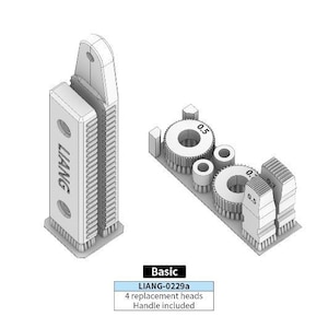 1/35・1/48・1/72 ツィンメリット・コーティング用ツール(ベーシック)【LIANG-0229a】