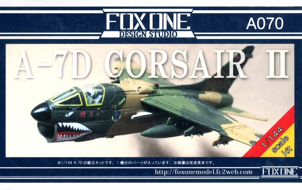 再生産】1/144 A-7D コルセアII 76TFS/23TFW【FXNA070