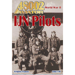 1/48 WW.II 日本海軍 航空隊パイロット ＆ 整備兵(10体)【ORIAVI48002】