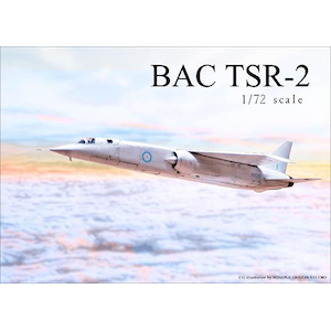 1/72 BAC TSR-2 婦人補助空軍フィギュア 3体付【BELA08012】