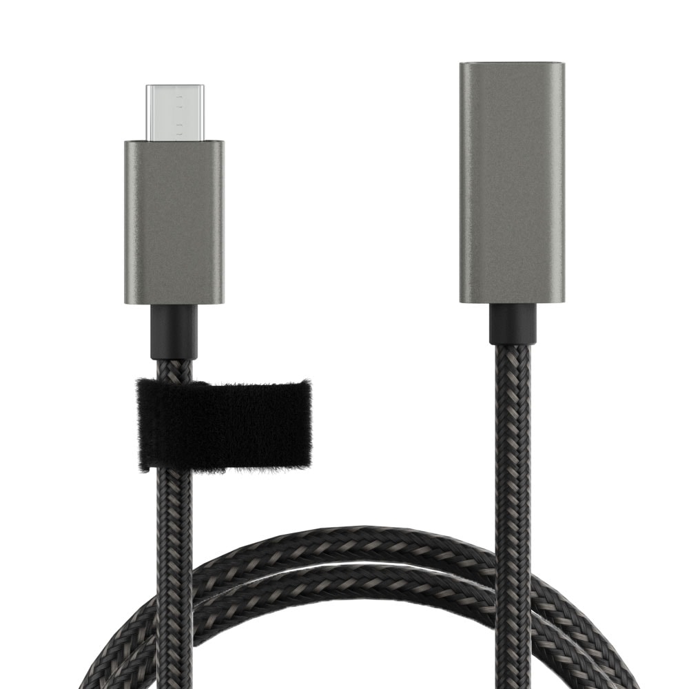 PD60W/USB3.1対応 Type-C メス－Type-C オス 延長ケーブル 50cm
