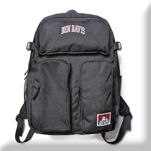 BEN DAVIS(�x���f�C�r�X)�bBEN DAVIS �x���f�C�r�X W-MESH DAYPACK�iBLACK/PINK�j�bBF025636-1A-2C