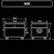 �o�E�q���b�e�b�X�g���[�W�I�b�g�}���i�u���b�N�j�bBOT-410-BK