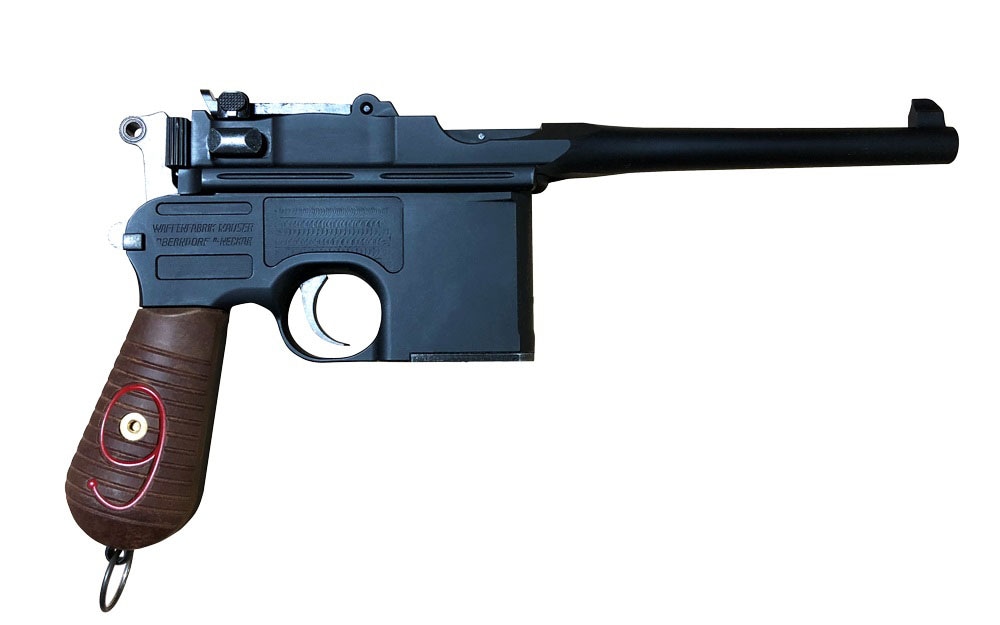 スター・ウォーズ　ブラスター製作セット　A!CTION製モーゼルC96 モデルガン組み立てキット A!CTION モーゼルC96 Mauser C96 Red9