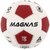 ｓｆｉｄａ（スフィーダ）｜サッカーボール 5号球 MAGNAS 芝用（ホワイト×バーガンディ・合成皮革）｜IMO-SB23MN04-BRGN-5