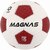 ｓｆｉｄａ（スフィーダ）｜サッカーボール 5号球 MAGNAS 芝用（ホワイト×バーガンディ・合成皮革）｜IMO-SB23MN04-BRGN-5
