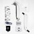 HUANUO�i�t�@�[�m�[�j�b�K�X�X�v�����O�����j�^�[�A�[�� 13-35�C���`�T�C�Y���j�^�[�Ή� �V���O����ʁi�z���C�g�j�bHNSS33W