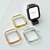GAACAL�i�K�[�J���j�bApple Watch 1-3 �y38mm�z �v���X�`�b�N�t���[���i���^���b�N���[�Y�S�[���h�j�bW00224R1