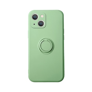 GAACAL�i�K�[�J���j�biPhone 14�p �o���J�[�����O�t��TPU�P�[�X�i�O���[���j�bP00114GQ