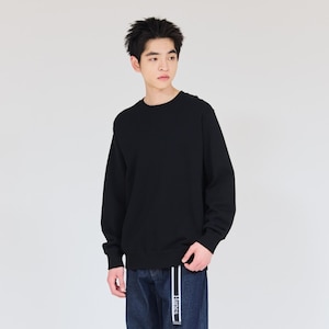 �w�C���Y�b�����Y Hanes SWEATS KURO �N���[�l�b�N�X�E�F�b�g�V���c�i�u���b�N�E�T�C�Y�FXL�j�bHM4CE004-090-XL