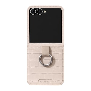 Design Skin�bGalaxy Z Flip7�p �J�[�h�|�P�b�g�t���N���R���{�v�P�[�X�i�A�C�{���[�j�bDSK28050GZFP7