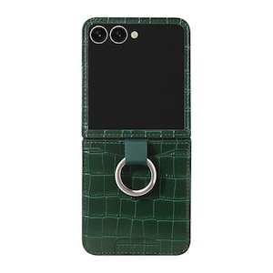 Design Skin�bGalaxy Z Flip7�p �J�[�h�|�P�b�g�t���N���R���{�v�P�[�X�i�O���[���j�bDSK28051GZFP7