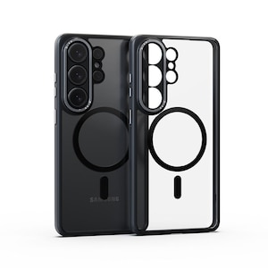 miak�bGalaxy S26 Ultra�p Duo V2 Qi2�Ή��}�O�l�b�g�N���A�P�[�X�i�u���b�N�j�bMA28445S26U