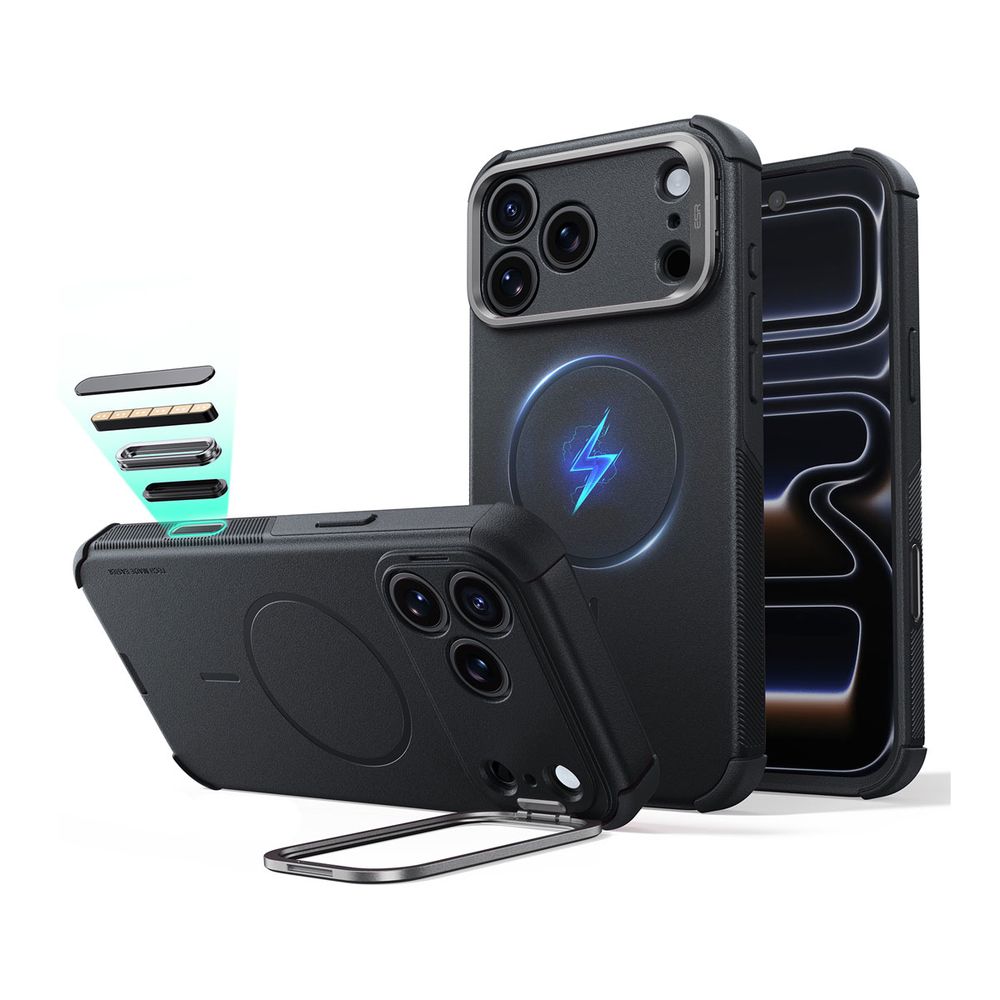 iPhone 18 Pro/17 Pro用 カメラコントロールカバー付き MagSafe対応