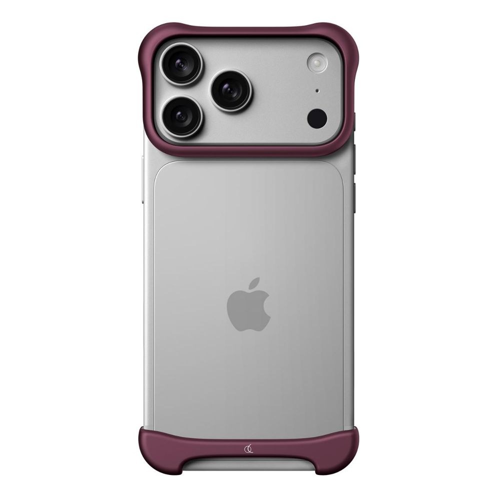iPhone 18 Pro/17 Pro用 Arc Pulse バンパーケース（アルミ・マット