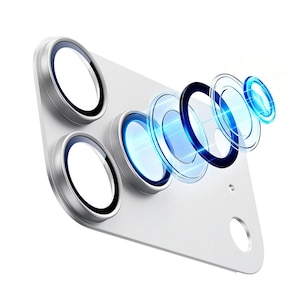 ESR�biPhone 18 Pro�p ��̂ŕ����t���J�o�[�݌v ���˖h�~���ʂ̂���AR�R�[�e�B���O �����Y�ی�K���X Armorite Pro AR�ᔽ�� ��̌^�t���J�o�[�J���� �����K���X�t�B�����i�V���o�[�j�bES28773I18PR