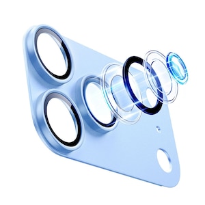 ESR�biPhone 18 Pro�p ��̂ŕ����t���J�o�[�݌v ���˖h�~���ʂ̂���AR�R�[�e�B���O �����Y�ی�K���X Armorite Pro AR�ᔽ�� ��̌^�t���J�o�[�J���� �����K���X�t�B�����i���C�g�u���[�j�bES28775I18PR