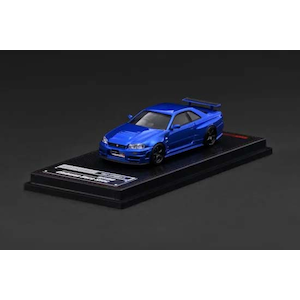 ignition���f���b1/64 Nissan Skyline GT-R (BNR34) NISMO customized  Blue Metallic�yIG4174�z�bIG4174 Ư�� ���ײ� GT-R NISMO ��ٰ