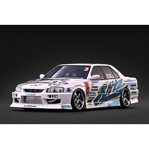 ignition���f���b1/18 URAS Skyline ER34 2004 D1 Spec Replica�yIG4195�z�bIG4195 URAS ���ײ� ER34 2004 D1 ���ض