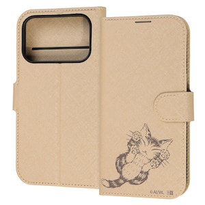 ���C�A�E�g�biPhone 18 Pro / 17 Pro �p / �L�̃_���� / �Ռ��z�� �}�O�l�b�g�x���g �V���v�� �蒠�^���U�[�P�[�X / �_����_�ɂ��L���[�bRJ-IP58ELC1BE/DY5