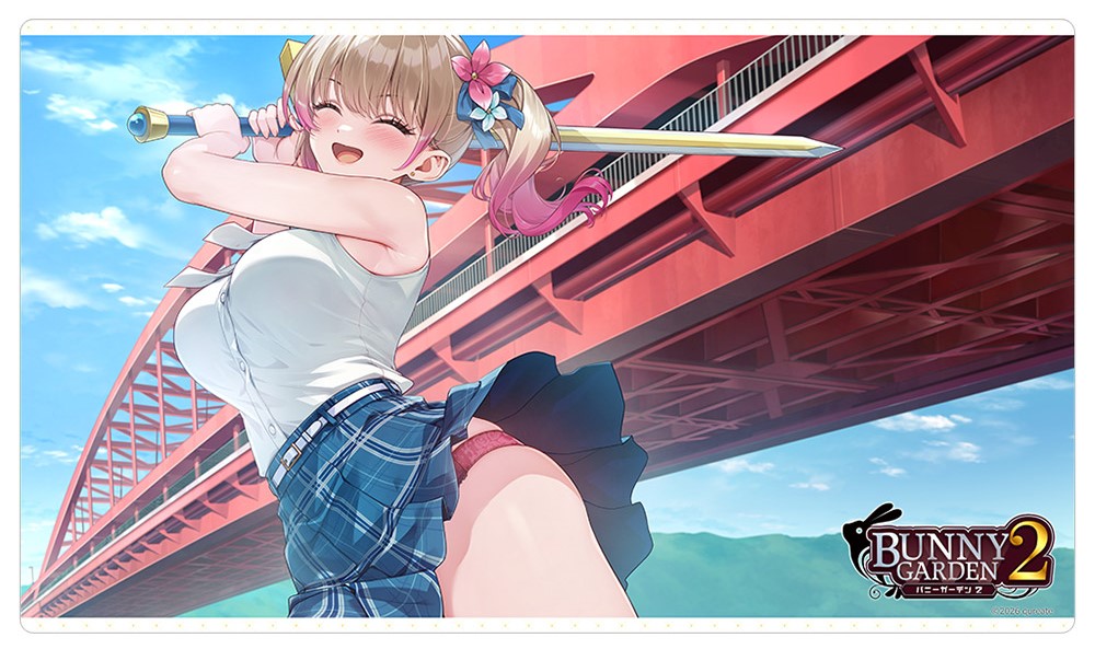 バニーガーデン2」ラバーマット（凜） | Key-th | バニーガーデン2