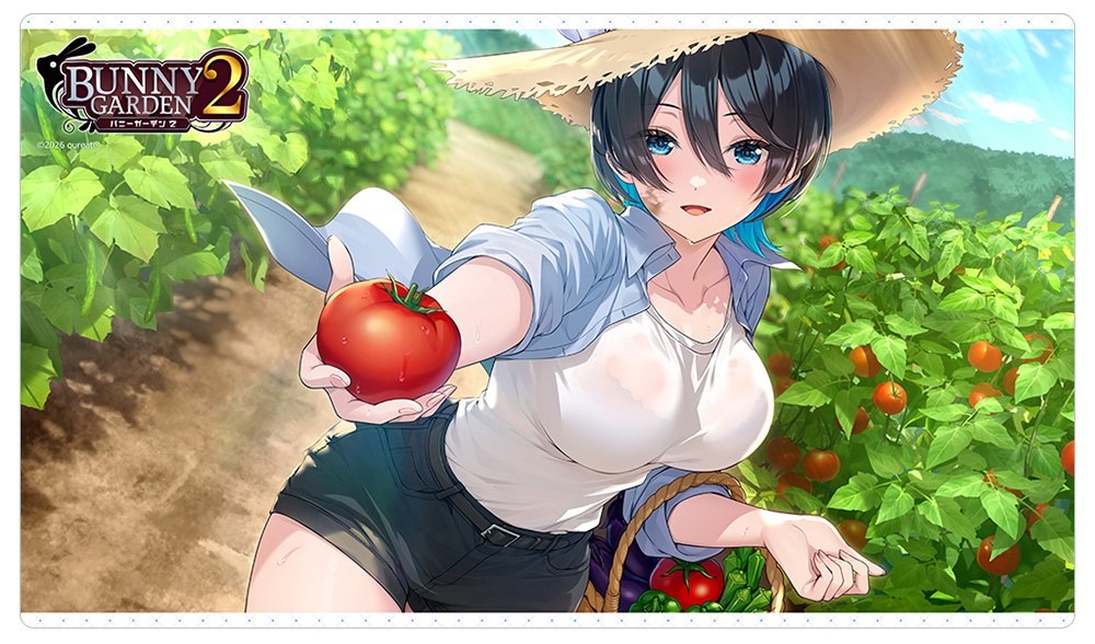 バニーガーデン2」ラバーマット（美羽香） | Key-th | バニーガーデン2