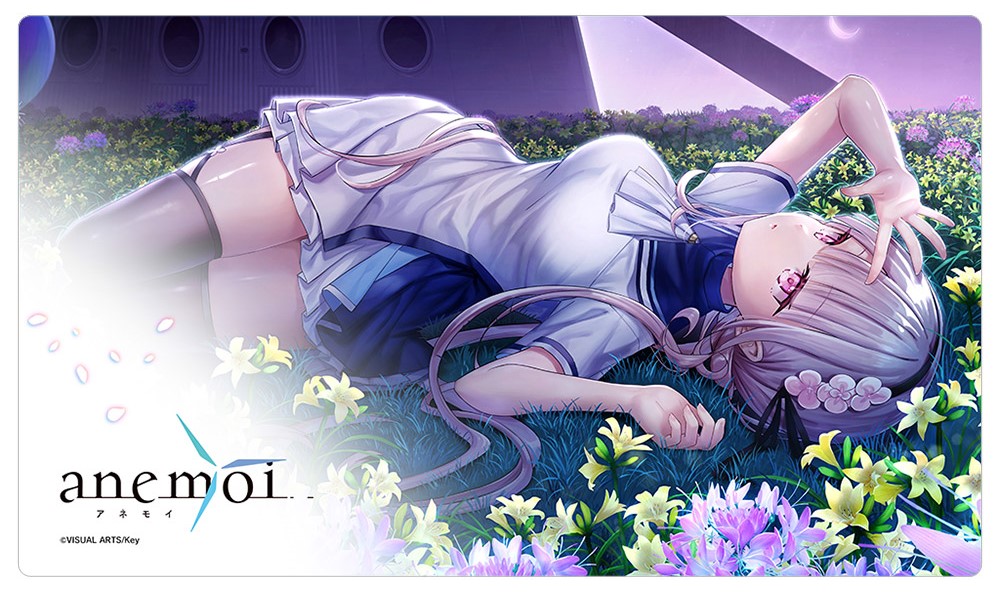 anemoi アネモイ ラバーマット デスクマット プレイマット マルチマット anemoi」ラバーマット（淡雪陽彩／イメージビジュアル） | Key-th