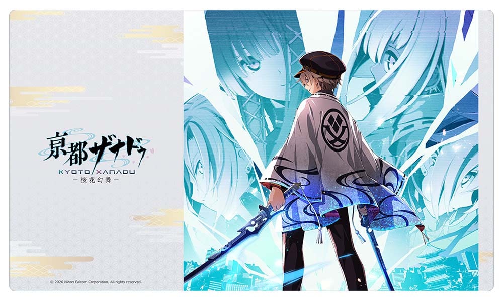 亰都ザナドゥ -桜花幻舞-」ラバーマット（ティザービジュアル） | Key