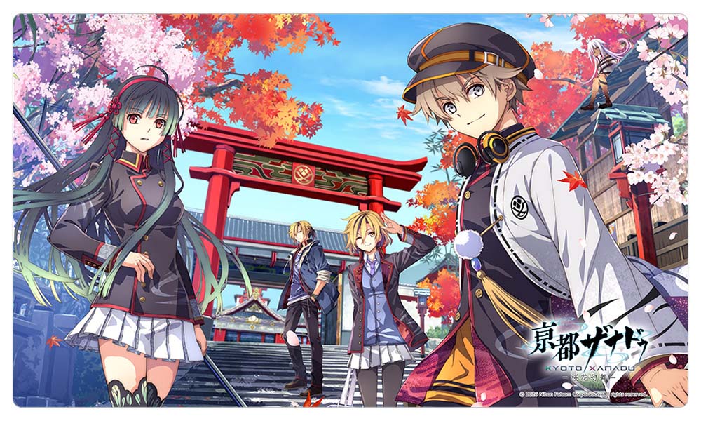 亰都ザナドゥ -桜花幻舞-」ラバーマット（パッケージイラスト） | Key