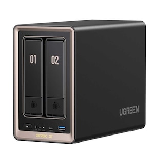 UGREEN�b���[�O���[���bUGREEN NASync DXP2800GT�i2�x�C�j�bNASYNCDXP2800GT