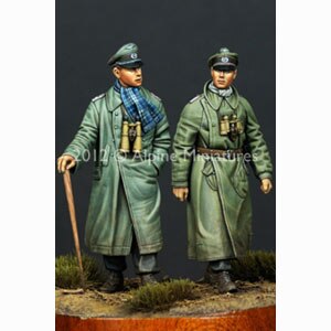 1/35 ドイツ戦車兵将校 Pz. Div. セット【APM35138】