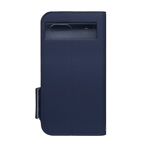 Simplism(�V���v���Y��)�bGoogle Pixel 8a�p [FlipNote] �ϏՌ��t���b�v�m�[�g�P�[�X�i�l�C�r�[�j�bTR-PX248A-FN-SHNV