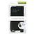Simplism(�V���v���Y��)�bGoogle Pixel 9a�p [FlipNote] �ϏՌ��t���b�v�m�[�g�P�[�X�i�u���b�N�j�bTR-PX259A-FN-SHBK