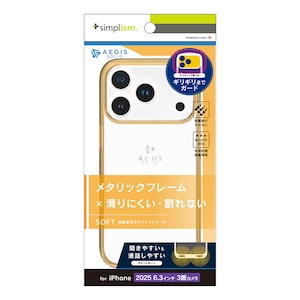 �g���j�e�B�biPhone 17 Pro [Aegis Solid] �������݌v�t���J�o�[TPU�P�[�X ���^���b�N�I�����W�bTR-IP25M3-AGSL-CLOR