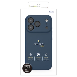 �g���j�e�B�biPhone 17 Pro Max [NUNO] MagSafe�Ή� �w�ʃV���R�����U�[�P�[�X �l�C�r�[�bTR-IP25L3-NNSL-SINV