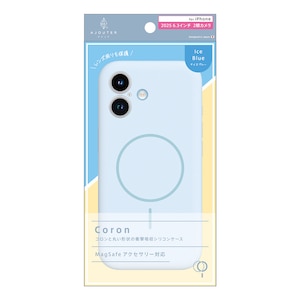 ajouter(�A�W���e)�biPhone 17 [Coron] MagSafe�Ή� �������݌v �Ռ��z���V���R���P�[�X �A�C�X�u���[�bAJ-IP25M2-CR-IBL