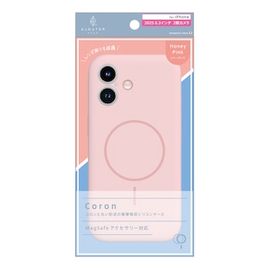 ajouter(�A�W���e)�biPhone 17 [Coron] MagSafe�Ή� �������݌v �Ռ��z���V���R���P�[�X �n�j�[�s���N�bAJ-IP25M2-CR-HPK
