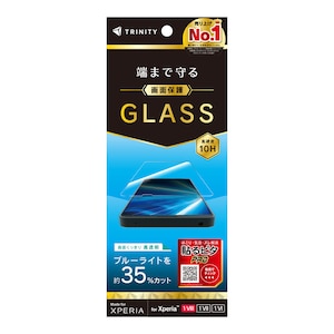 �g���j�e�B�bXperia 1 VIII/1 VII/1 VI�p ���F���Ȃ��u���[���C�g�ጸ ��ʕی십���K���X ����bTR-XP263-GL-B3CC