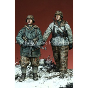1/35 ドイツ 武装SS 擲弾兵 大戦末期 セット(2体)【AM35113