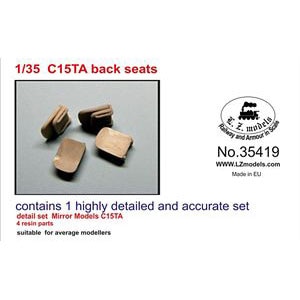 LZ Models�b1/35 C15TA �o�b�N�V�[�g�Z�b�g(Mirror�p)�yLZ35419�z�bMS LZ35419 C15TA