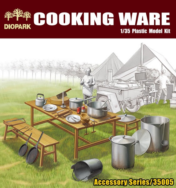 DINING SET (Plastic model) - HobbySearch Military Model Store