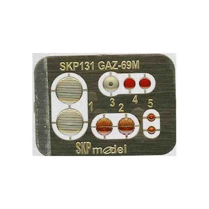 SKP Model�b1/35 GAZ-69�p�����Y�A�e�[�����C�g�Z�b�g(�u�����R�p)�ySKP131�z�bMS SKP131 GAZ69�ݽ� ð�ײľ��