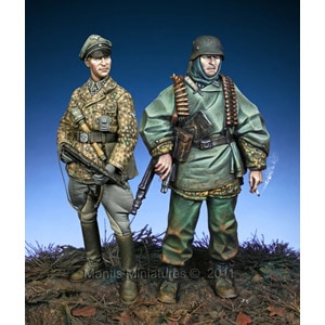 1/35 独 LSSAH ハンセン戦闘団 アルデンヌ(2体)【Man35038】【在庫処分】